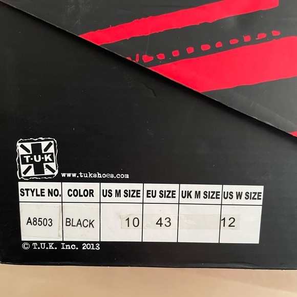 TUK 3 buckle pointed toe winklepicker boots - Picture 10 of 11